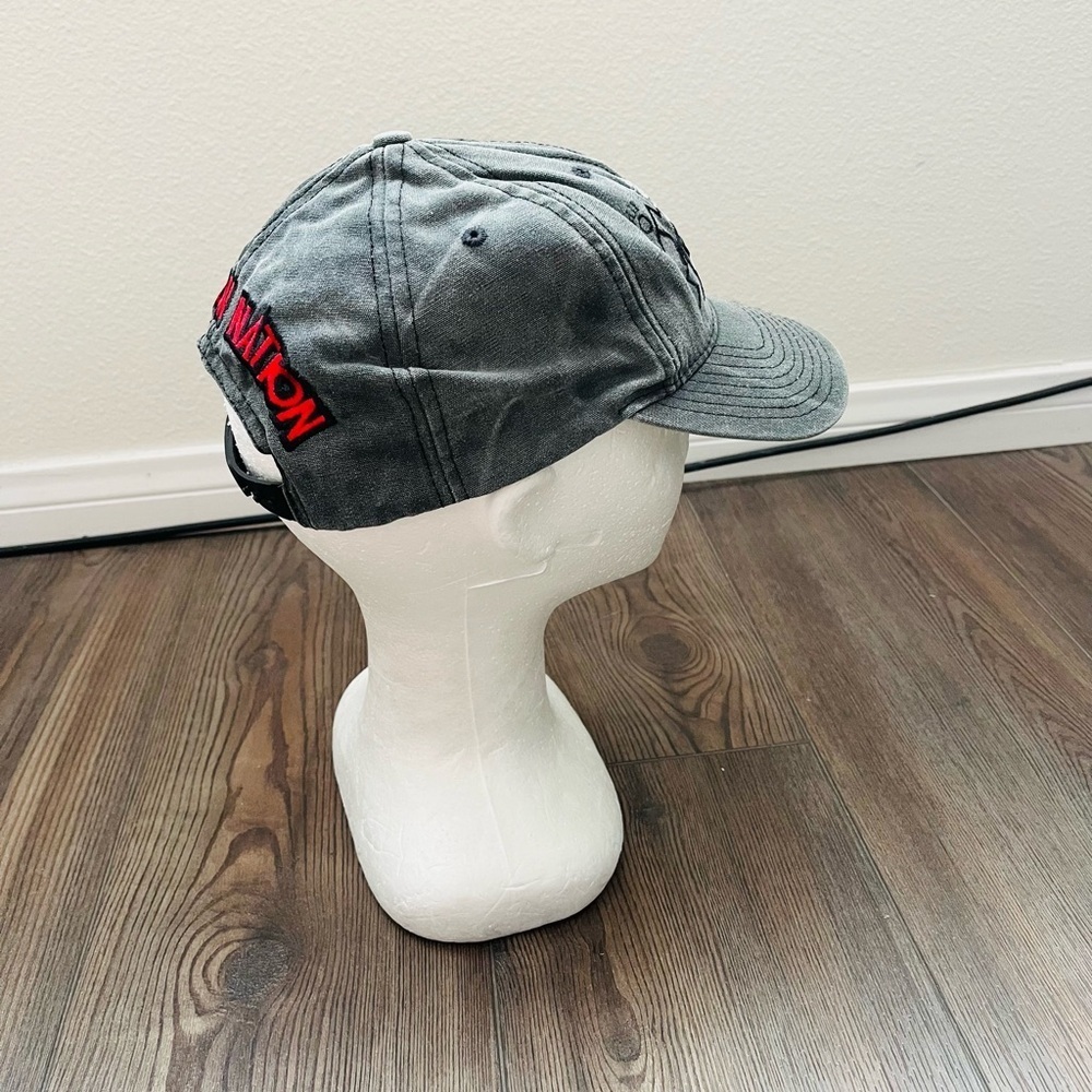 Gray Embroidered Cap - Picture 5 of 9